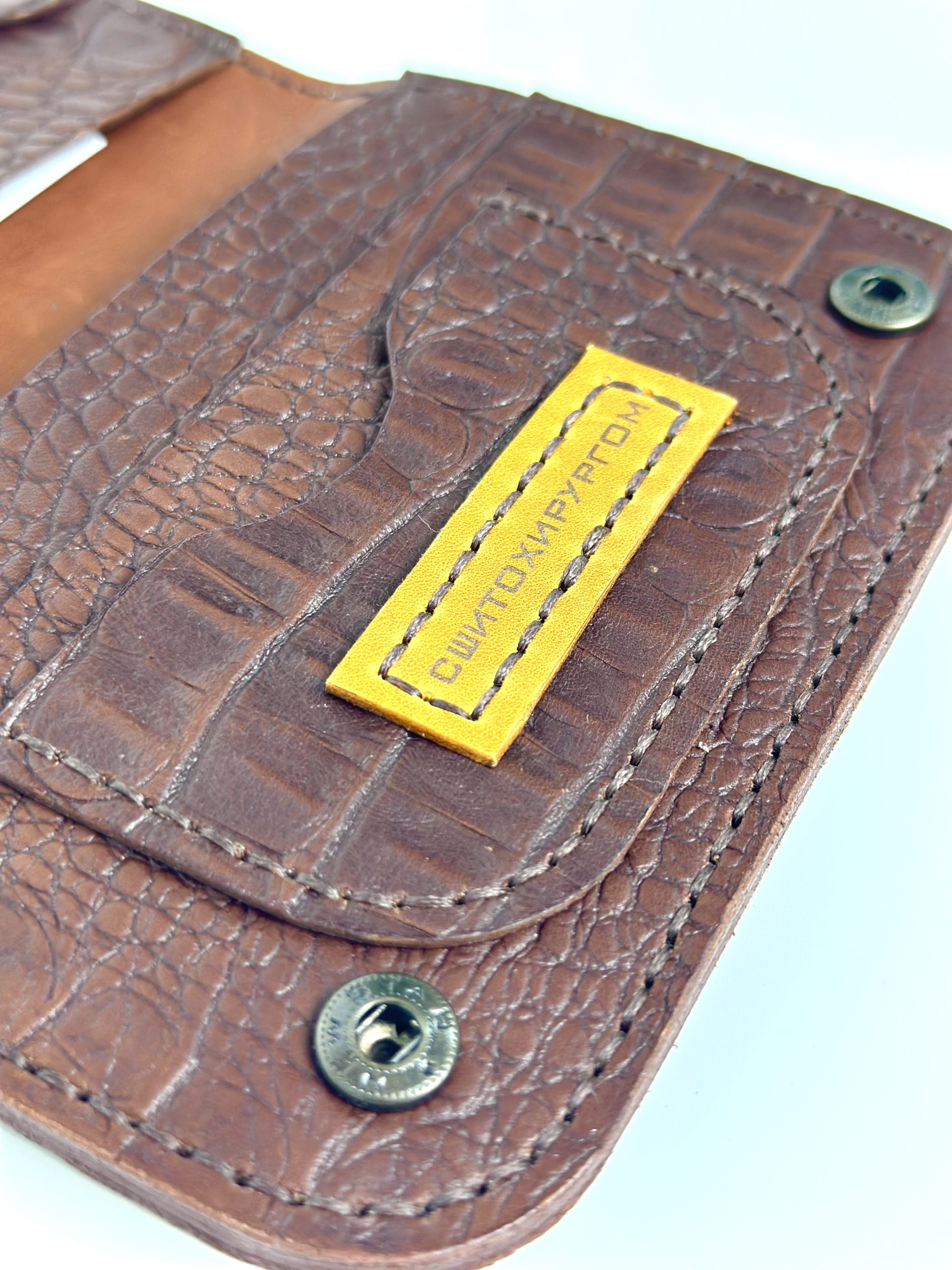 Кожаный докхолдер-органайзер БАЙК