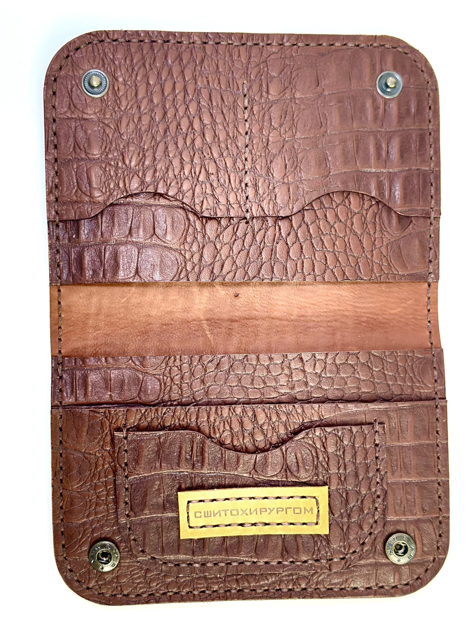 Кожаный докхолдер-органайзер БАЙК