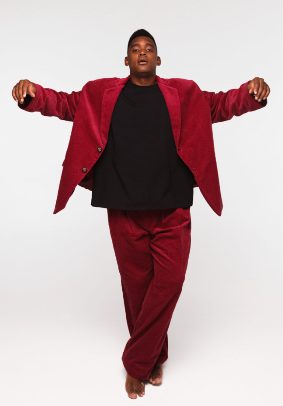 Футболка с круглым вырезом в цвете BLACK, M