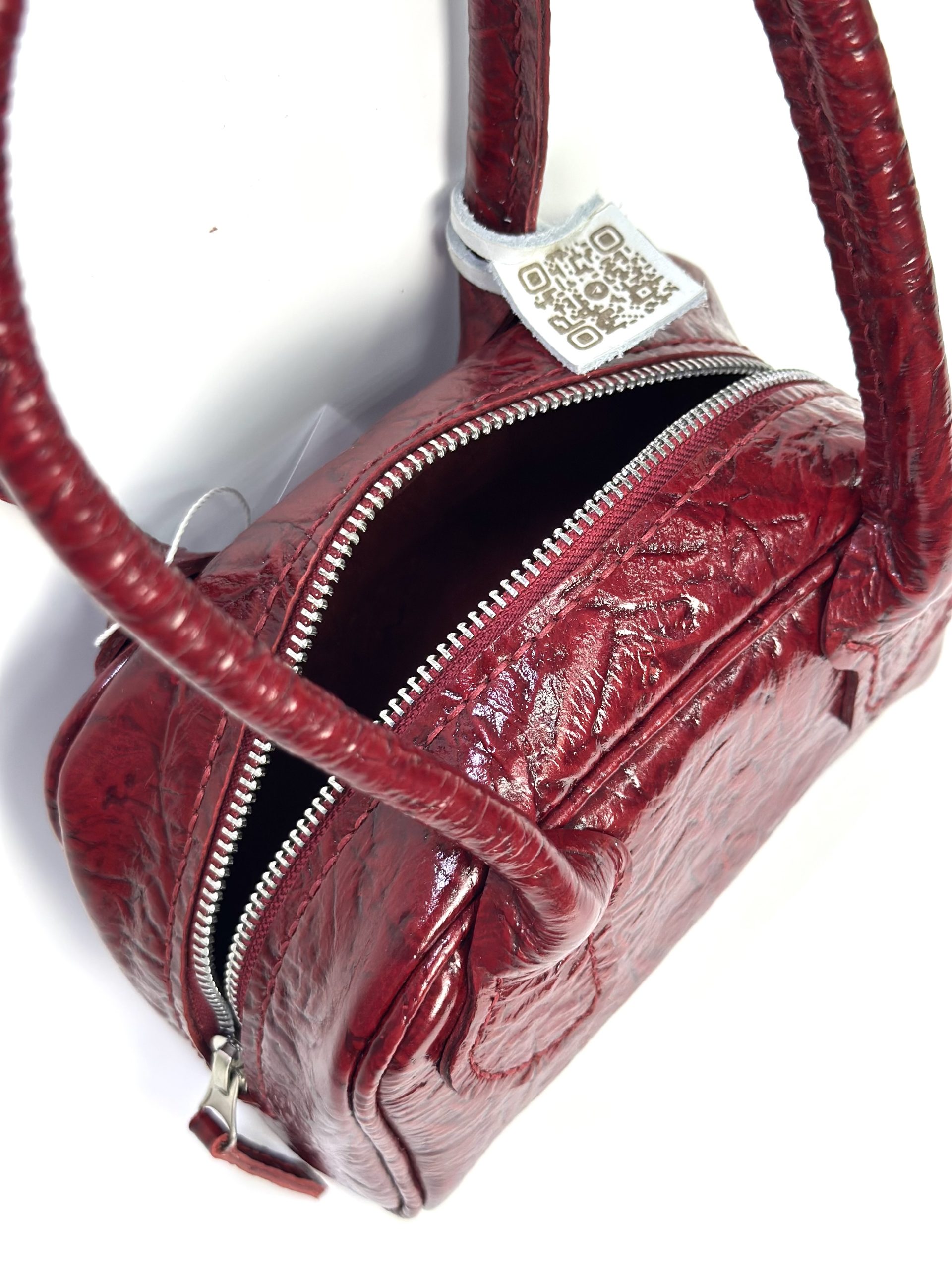 Мини-Сумка АГНИЯ (красный лак)