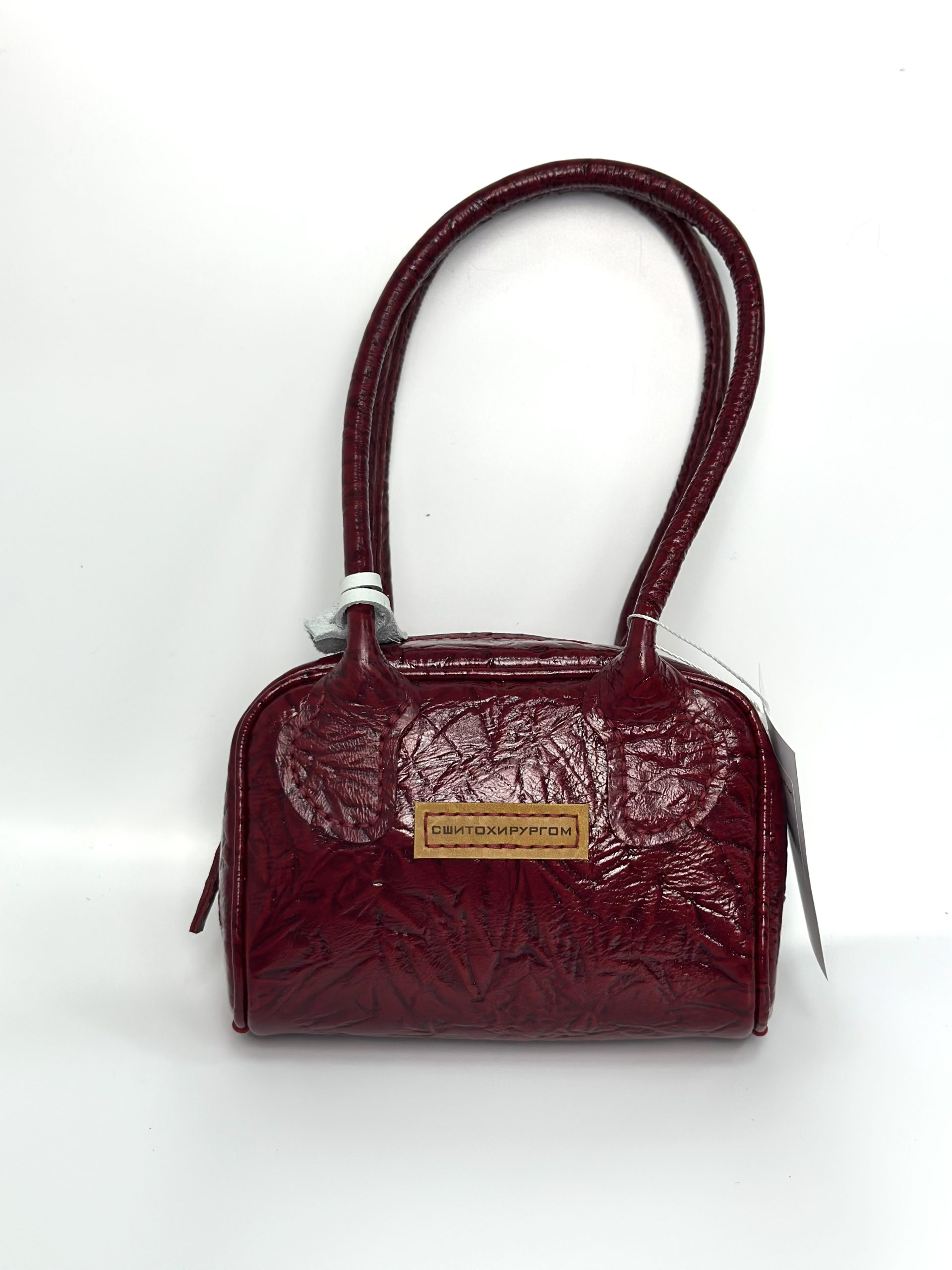 Мини-Сумка АГНИЯ (красный лак)